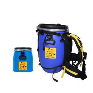 60L and 20L Barrels with EXPEDITION Harness