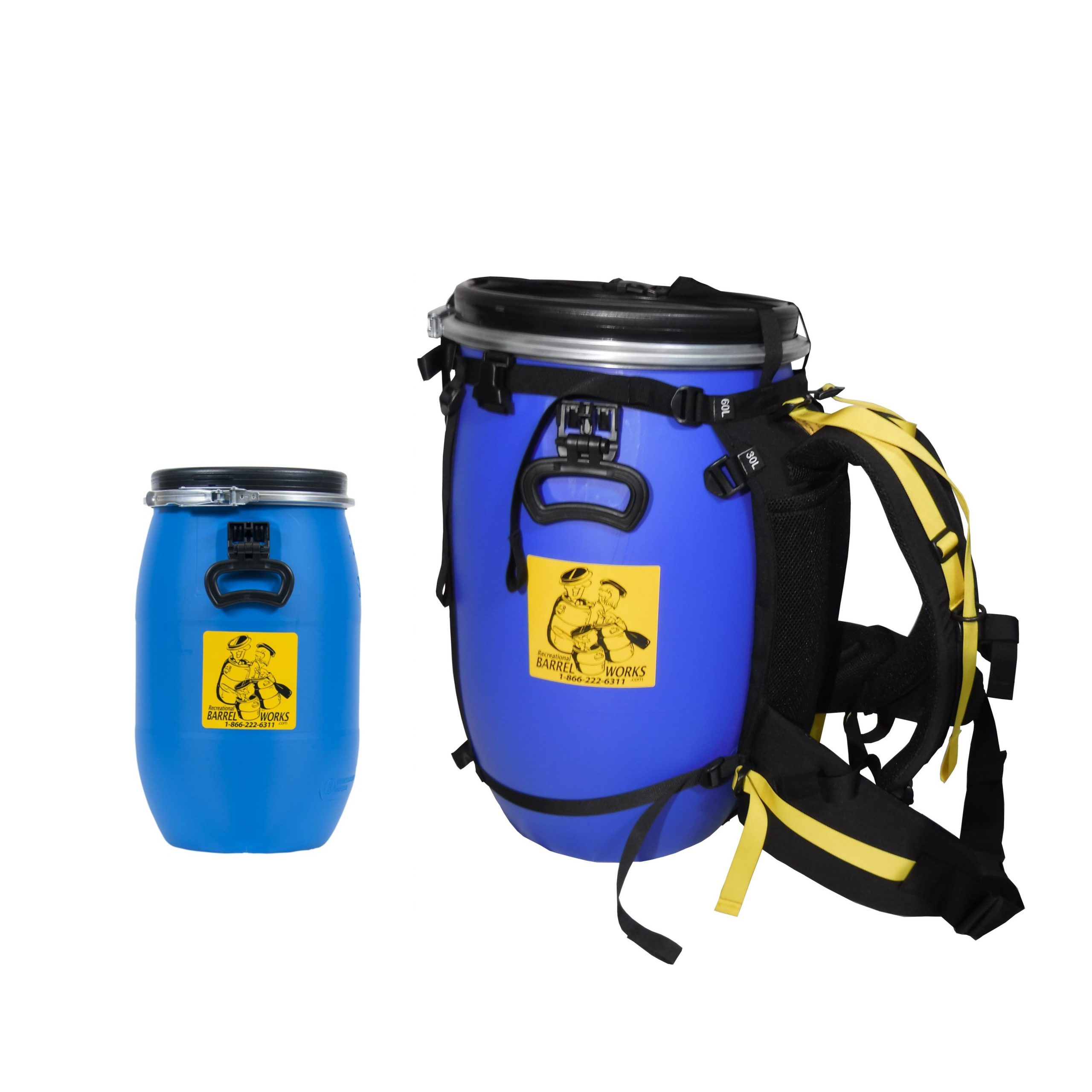 60L and 30L Barrel with EXPEDITION Harness Package