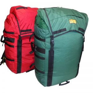 EXPEDITION Canoe Pack Red and Green