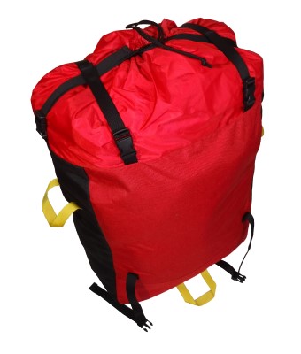 Tripper Canoe Pack open lid straps view