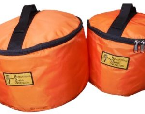 30L and 60L Barrel Buckets with Lids - Orange