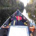 Barrel and Harness, TRIPPER Canoe Pack and Paddler’s Map Case in the BWCA. Photo Credit: Donald Delahanty
