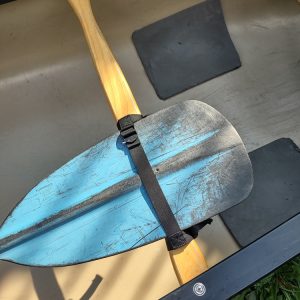 Paddle Strap: holds up to a 9 inch paddle blade