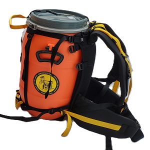 30L ORANGE Barrel with EXPEDITION Harness